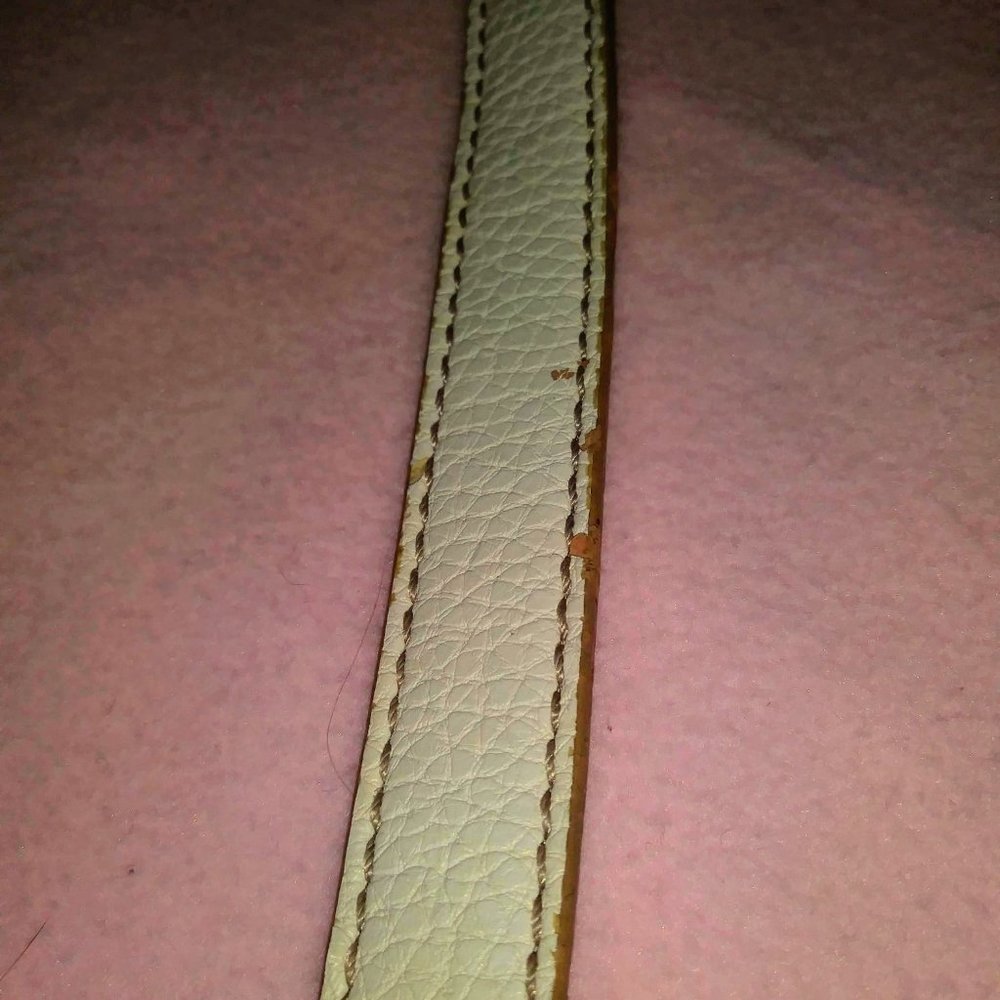 White replacement strap for bag - Picture 4 of 5